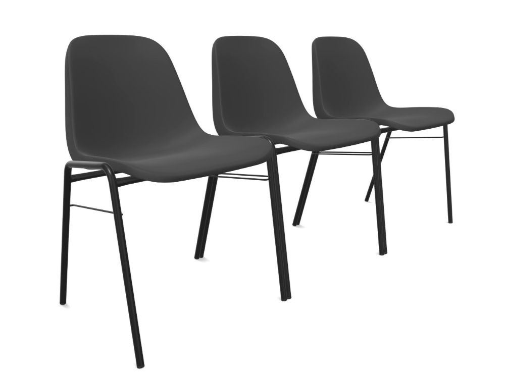 Edullinen pinottava muovituoli Klizia heti toimitukseen Oulun Yrityskalustosta.